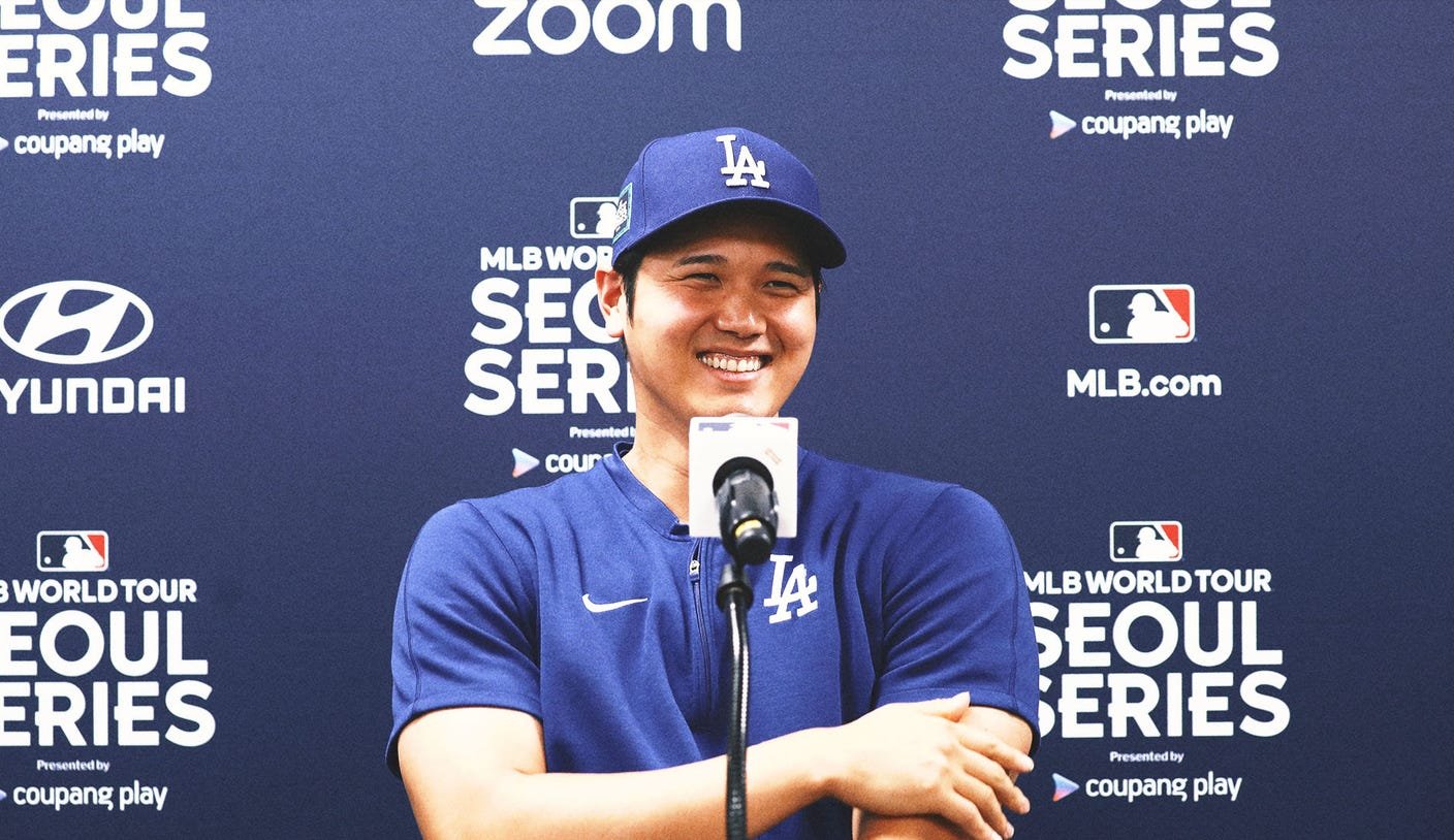 Shohei Ohtani dice que los partidos de la MLB en Seúl serán “grandes recuerdos” para él y su esposa

 MEAS MAGZ