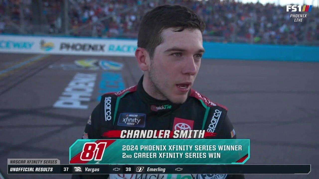 ‘Sigamos construyendo’ – Chandler Smith sobre su victoria en Phoenix | NASCAR en FOX

 MEAS MAGZ