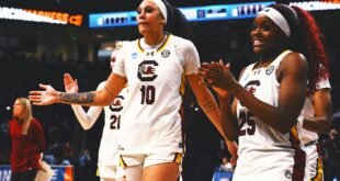 El invicto equipo femenino de Carolina del Sur avanza a la Final Four con una victoria de 70-58 sobre Oregon State

 MEAS MAGZ