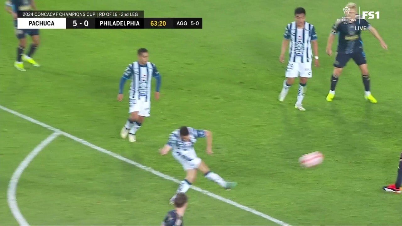 Osama Idrissi marca un hermoso gol para ampliar la ventaja de Pachuca sobre Philadelphia Union

 MEAS MAGZ